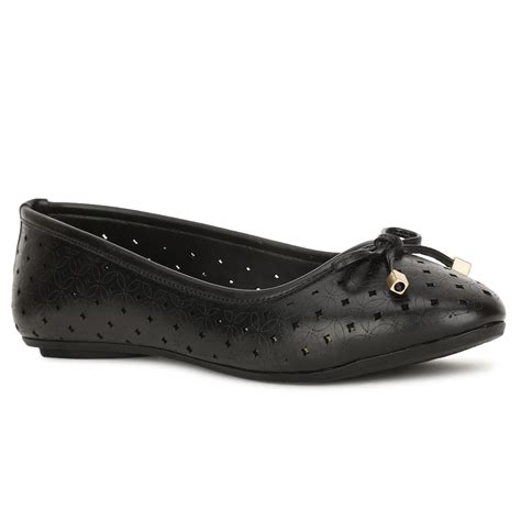Buy BATA Womens VIC BALLRINA E 23 Black Ballirina UK 3 (5516261) at ...