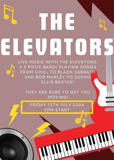 The Elevators, EN1 3JS Enfield, United Kingdom, 12 July to 13 July ...