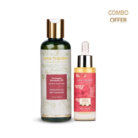 Romantic Massage Oil for Couples & Fleur D'Spice Diffuser Combo – Spa ...