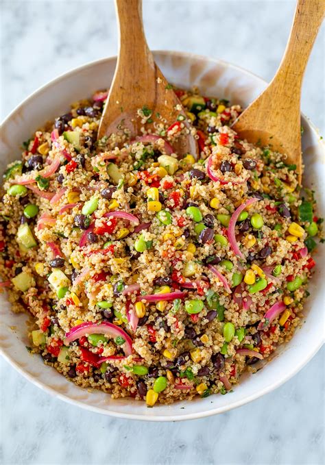 Quinoa Salad Recipe Vegan Thai Quinoa Salad Eat With Clarity