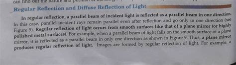 Image result for Regular and Diffuse Reflection