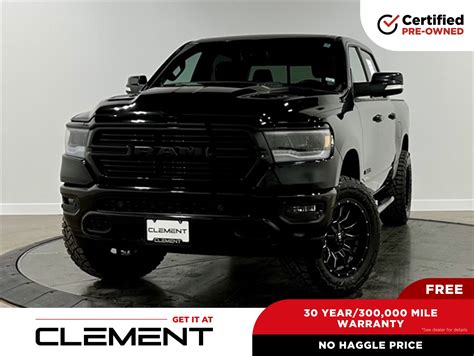 Used 2020 Ram 1500 Rebel for sale in Florissant, MO at Clement Pre-Owned | VIN: 1C6SRFLT7LN228664
