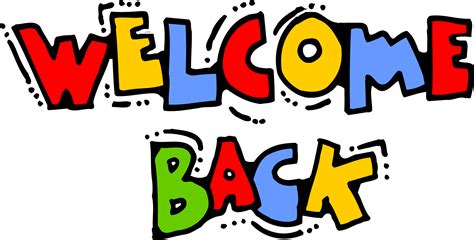 Welcome back graphics clipart 5 - Clipartix