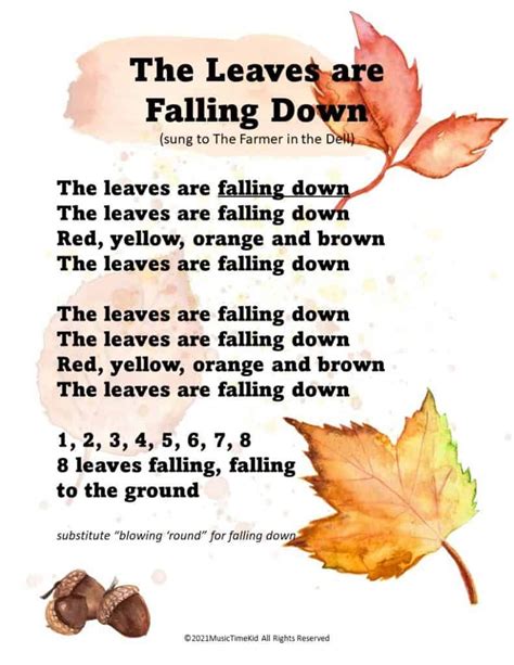 Image result for Fall Song Covers