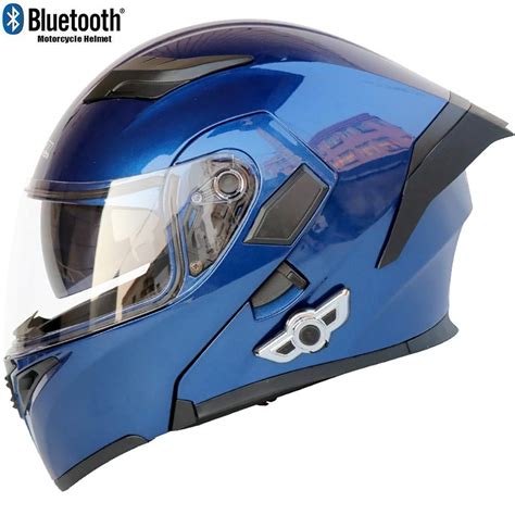 Buy TKTTBD Modular Motorcycle Helmet,DOT Approved Anti-Fog Double Visor ...