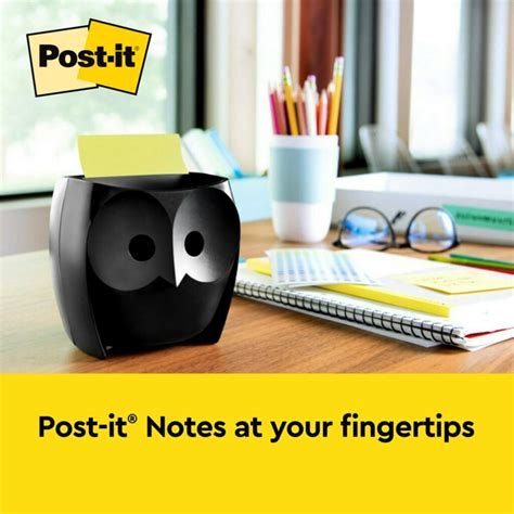 Snapklik.com : Post-it Owl Note Dispenser, Includes 1 Pad Of Post-it 3 ...