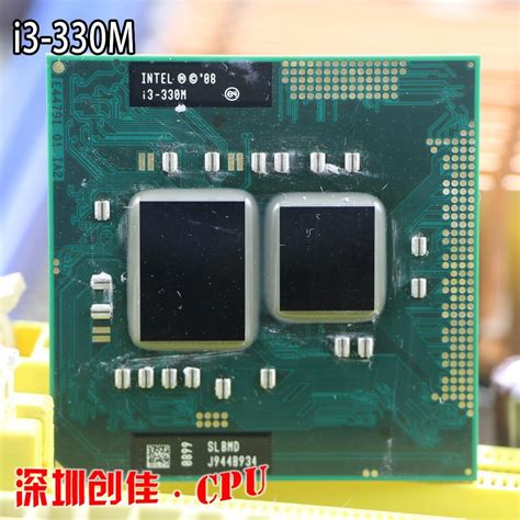 Refurbished: Intel Core i3-330M 2.13 GHz Socket G1 35W I3 330M (SLBMD ...