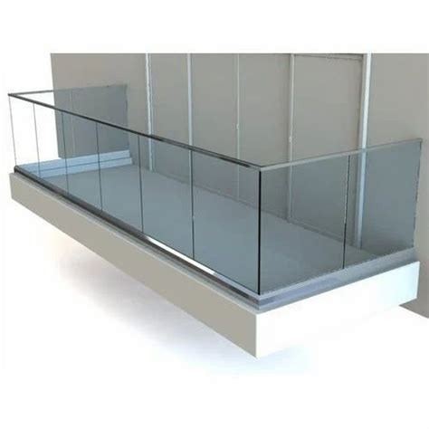Aluminum Glass Railing - Zero View Top Aluminium Railing Manufacturer ...