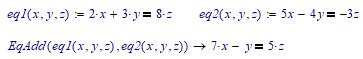 Mathcad Solving Equation for Variable with 2 Numbers 的图像结果