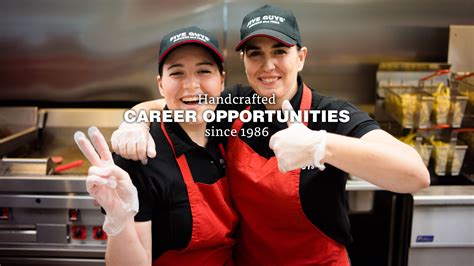 Five Guys: Explore Career Opportunities