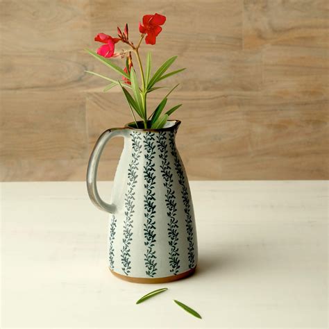 Buy Ocean Hearts Ceramic Jug for Serving Drinks – ellementry