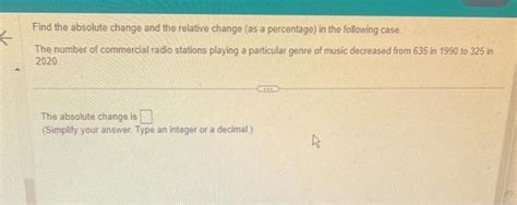 Image result for Absolute and Relative Change