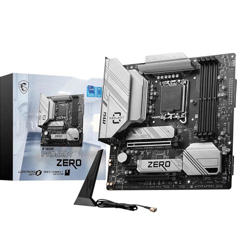 MSI B760M PROJECT ZERO Motherboard – Studbudpc