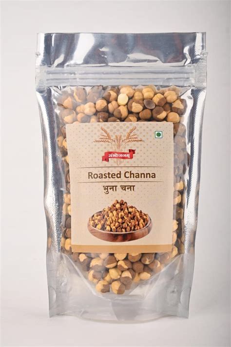 SAMBHOJANAM fresh quality bhuna chana- 450gm|roasted desi chana for ...