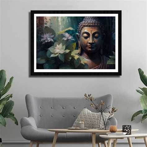 Lord Buddha Wall Art Paintings - Modern Arts