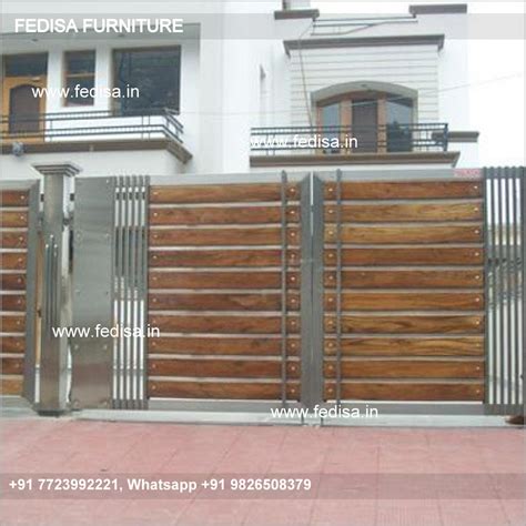 Entrance Gate Design For Home Modern Gate Post Design Main Gate Colour ...