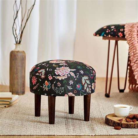 Chumbak Begum Foot Rest - Bohemian Palampore (1 Seater Footrest ...