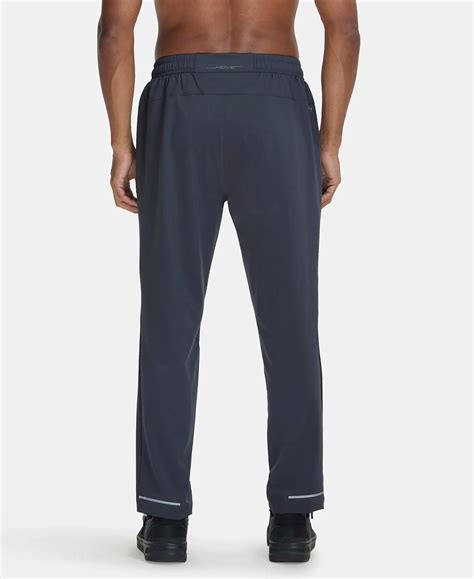 Buy Recycled Microfiber Elastane Stretch Trackpant with Zipper Pockets ...