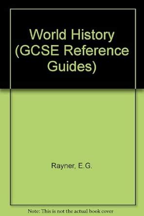 Buy World History (GCSE Reference Guides) Book Online at Low Prices in ...