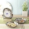 Buy Sharda Metals Stainless Steel Side Serving Sixer Plates Dishes ...