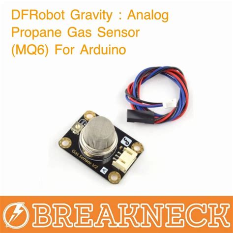 Jual DFRobot Gravity : Analog Propane Gas Sensor (MQ6) For Arduino ...