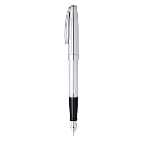 Buy Sheaffer Sagaris Fountain Pen, Chrome Online at Makoba - Sheaffer