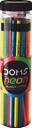 Flipkart.com | DOMS Neon RT Jar Of Pencil - Writing Pencil