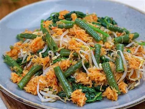 resep urap sayur kelapa sangrai
