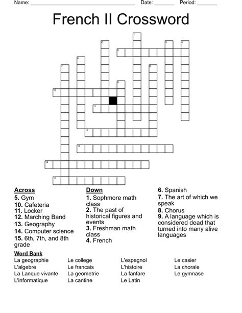 French River To The English Channel Crossword - prntbl ...