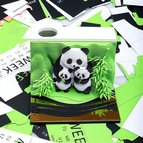 3D Calendar 2025, Time Piece Calendar, 3D Tear Away Calendar, Treasure ...