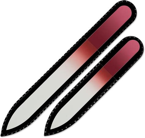 Buy Mont Bleu Set of 2 Crystal Nail Files in Black Pouch - Rainbow ...