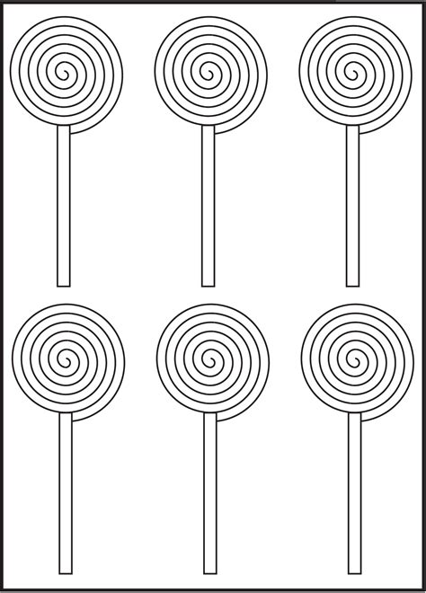 Lollipop Coloring Pages - Best Coloring Pages For Kids