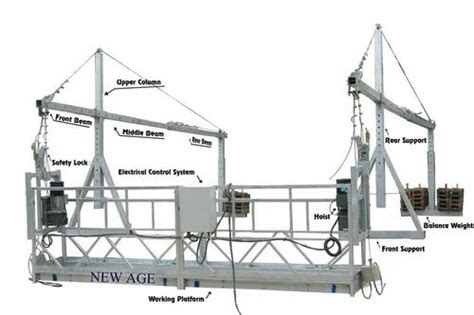 Rope Suspended Platform - Suspended Working Platform Manufacturer from ...