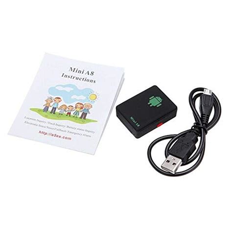 WHIZZO 2X(A8 Mini Global GPS Locator Plotters GSM/GPRS Quad Band ...