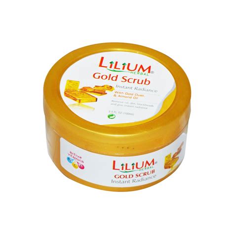 Buy Lilium Herbal Gold Scrub 100ml Online at Low Prices in India ...
