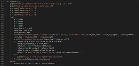Image result for Try Function for Fractions Python