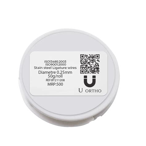Buy U Ortho SS Ligature Wires 50g Spool – Oralkart