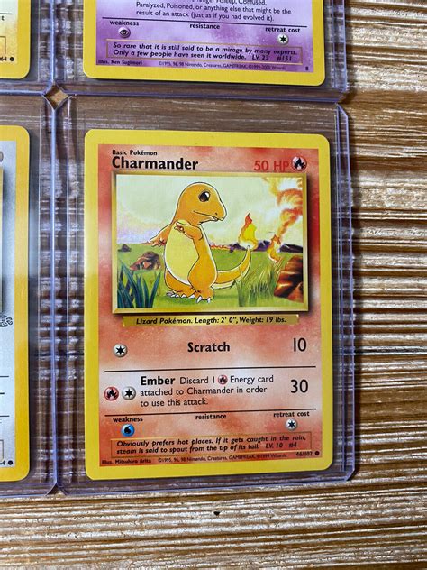 4 Vintage WOTC Pokemon Cards Mew Pikachu Charmander | Ubuy India
