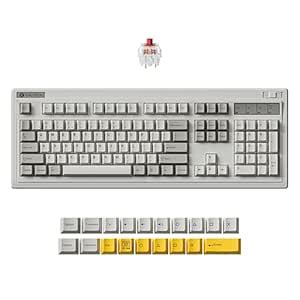 Amazon.in: Buy Keychron R6 Retro Wireless Mechanical Keyboard, 100% ...