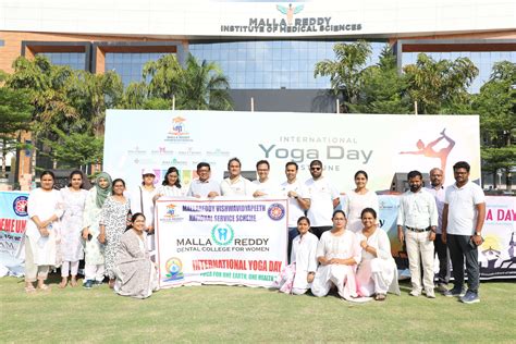 International Yoga Day 21st June 2025 – Malla Reddy College Of Nursing