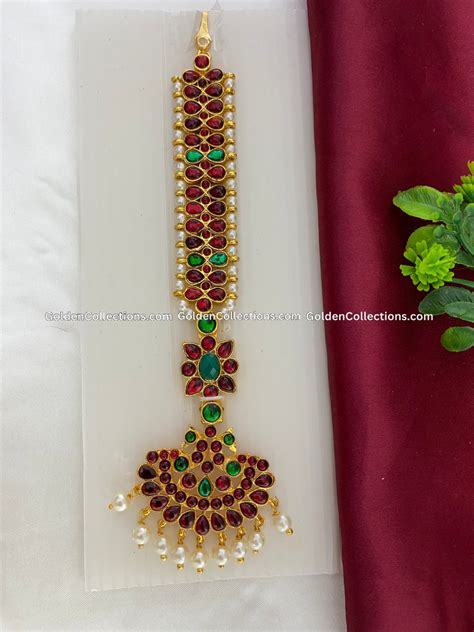 Buy Bharatanatyam Maang Tikka and Matil | Golden Collections