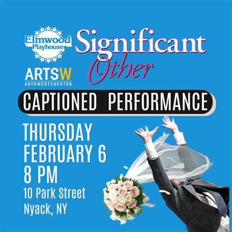 Feb 6 | Captioned Theatrical Performance at Elmwood Playhouse in Nyack ...