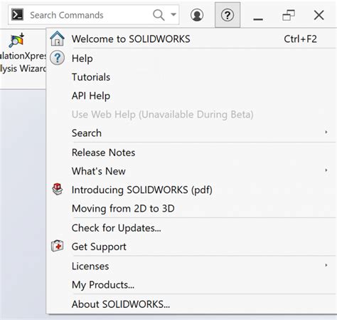 Image result for Setting Up SolidWorks 2020 User Interface