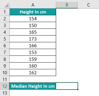 Image result for Median Function in Excel