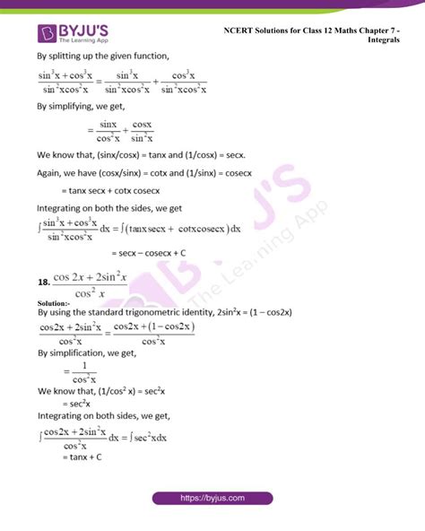Image result for Class 12 Maths Integration Exersice 7.7 by Score Plus
