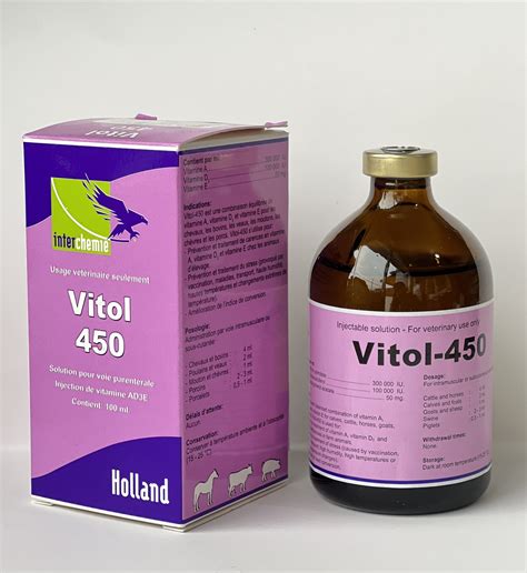VITOL- 450 - VITAMIN AD3E - DrBo Vietnam