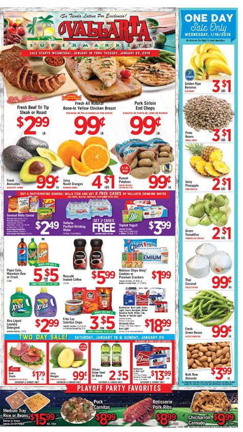 Vallarta Supermarkets Weekly ad Flyer July 17 - 23, 2019 | Beef tri tip ...