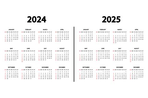 Calendário 2025 | PSD Premium