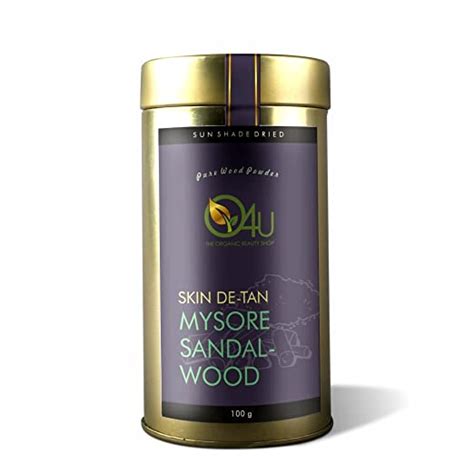 O4U Mysore Sandalwood Powder for De Tan, Glowing skin, Oil Control ...