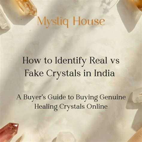 How to Identify Real vs Fake Crystals in India (Buyer’s Guide to Buyin